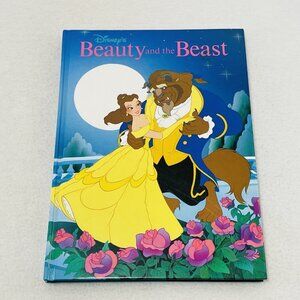 Vintage Disney Beauty Beast Children Book Fairytale Hardcover Picture Bedtime